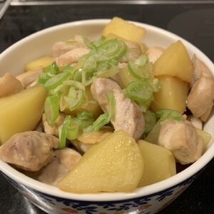 鶏じゃがの照り煮